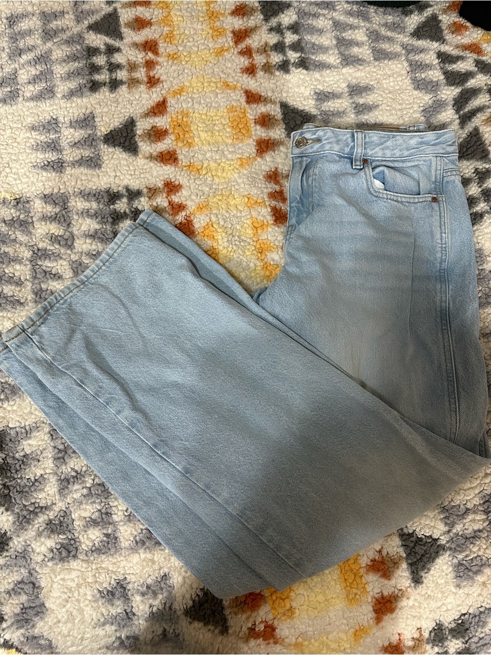 PacSun Casey Low Rise Baggy Jeans Women’s 28 Light Wash Wide Leg